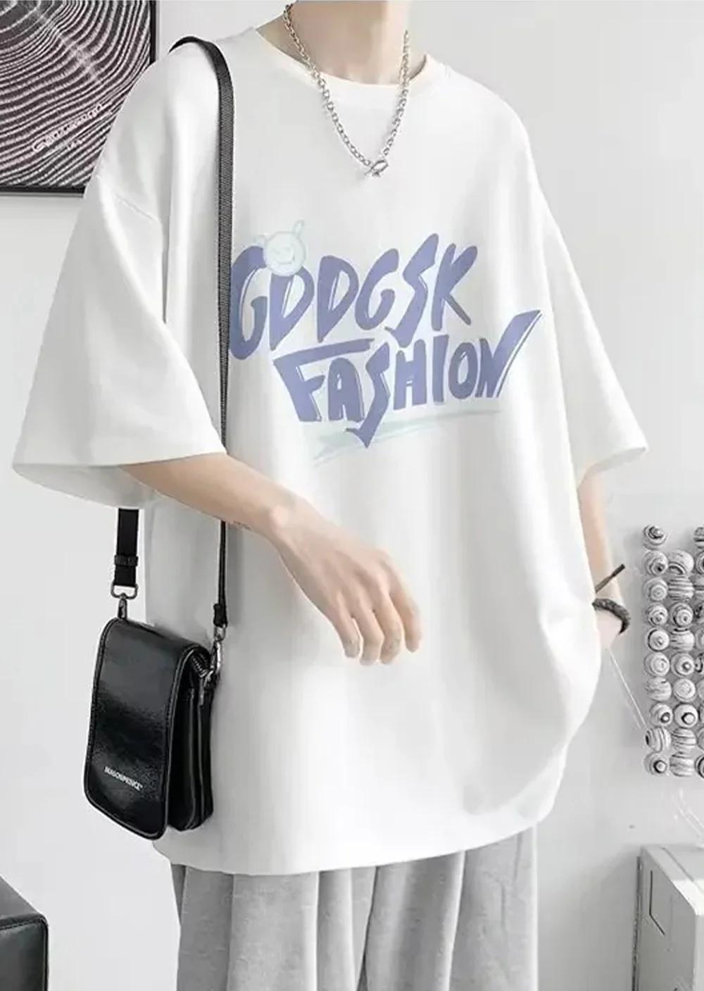 versized “GDDGSK Fashion” Graphic T-Shirt for Men – S to XXL | Trendy Streetwear Tee