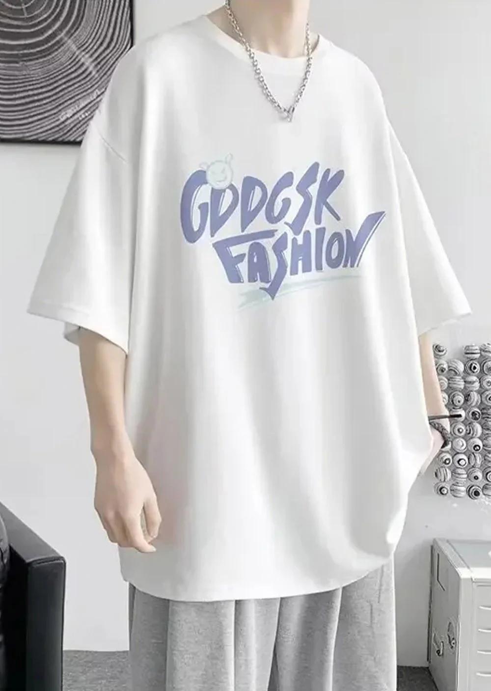 versized “GDDGSK Fashion” Graphic T-Shirt for Men – S to XXL | Trendy Streetwear Tee