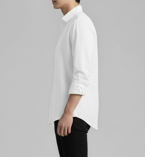 The Essential Crisp White Button-Down Shirt